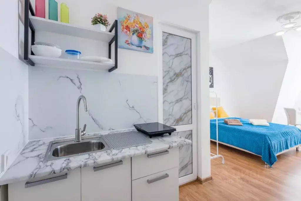 Студия Краснодарский край, Сочи Главная ул., 7А/22 (27.0 м) - Фото 1