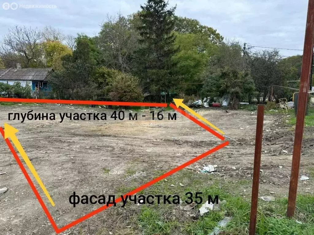 Участок в станица Гостагаевская, Луговой переулок (7.5 м) - Фото 1