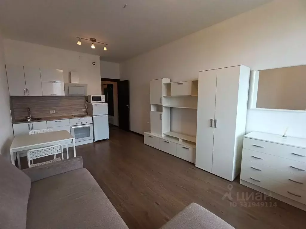 Студия Санкт-Петербург Комендантский просп., 64к1 (24.6 м) - Фото 1