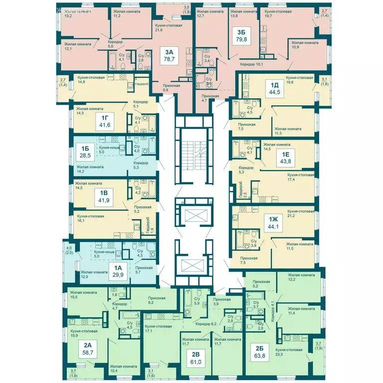 1-комнатная квартира: Екатеринбург, улица 8 Марта, 197 (43.8 м) - Фото 1