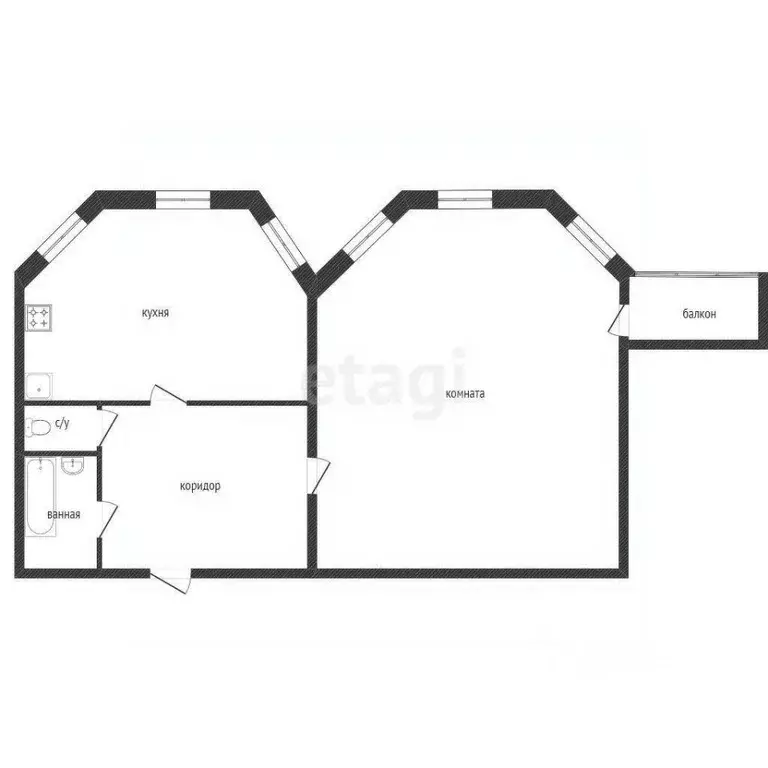 Комната Белгородская область, Белгород ул. Ватутина, 1а (19.0 м) - Фото 0