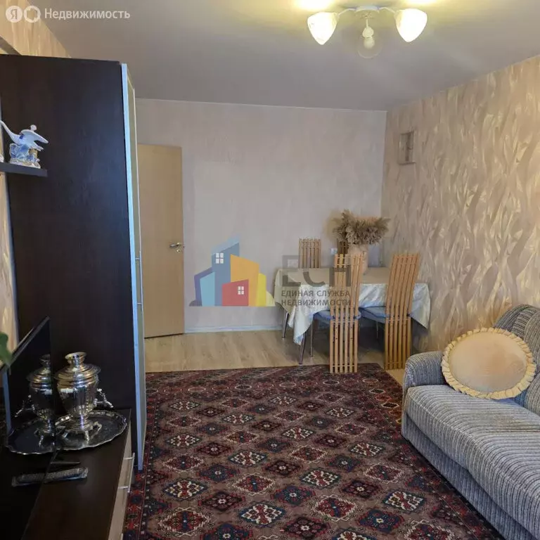 3-комнатная квартира: Тула, Серебровская улица, 18 (62.8 м) - Фото 1