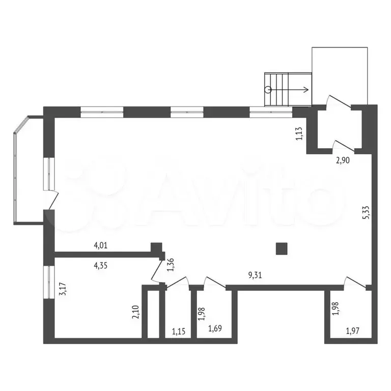 Продам помещение свободного назначения, 103.4 м - Фото 0