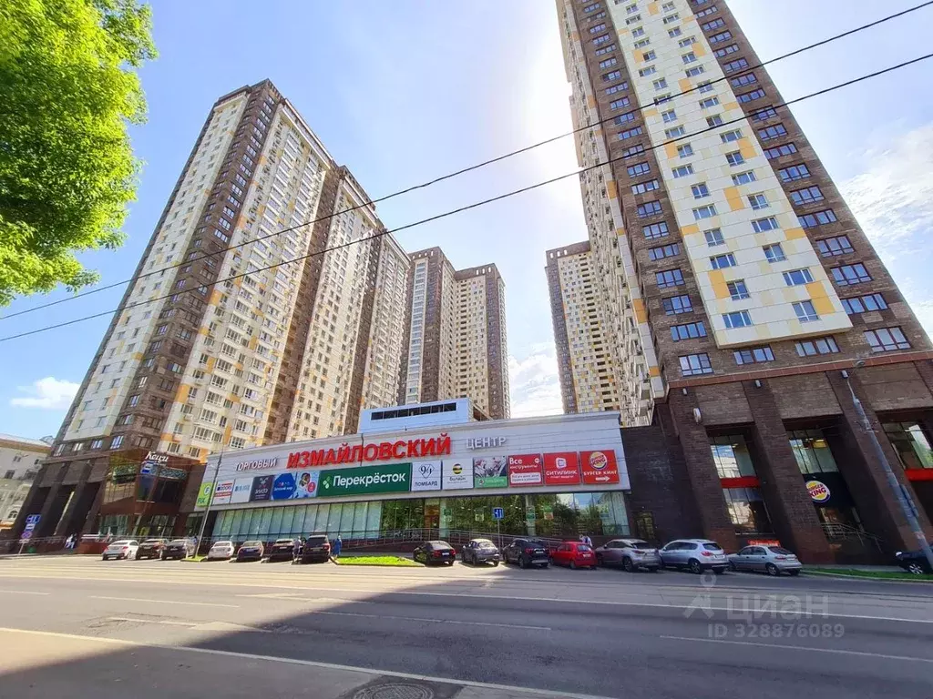 3-к кв. Москва Первомайская ул., 42к4 (96.6 м) - Фото 1