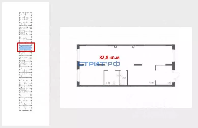 Торговая площадь в Московская область, Ленинский городской округ, ... - Фото 2