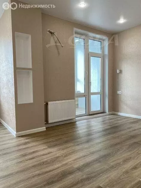 Квартира-студия: Тюмень, микрорайон Зарека, улица Лермонтова, 6 (29.5 ... - Фото 1