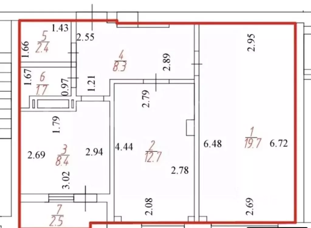 2-к кв. Чувашия, Чебоксары ул. Калинина, 86 (52.8 м) - Фото 2