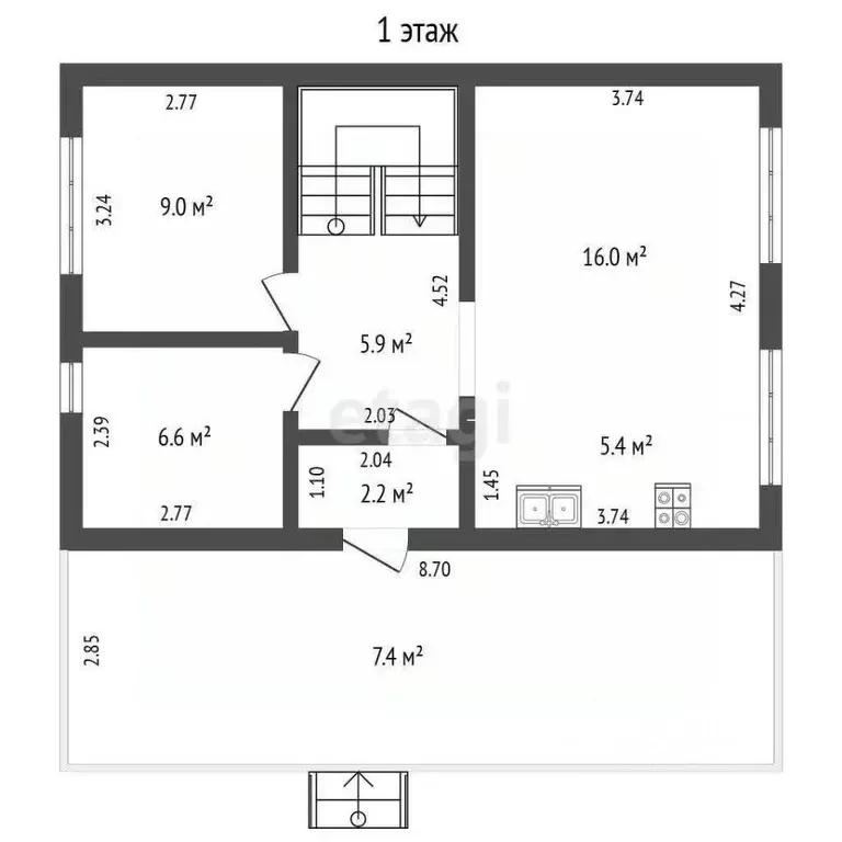 Дом в Московская область, Раменский муниципальный округ, Ясная Поляна ... - Фото 1