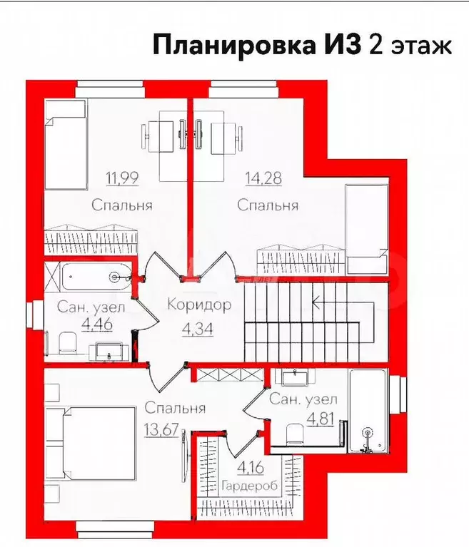 Коттедж 119,1 м на участке 5,4 сот. - Фото 0