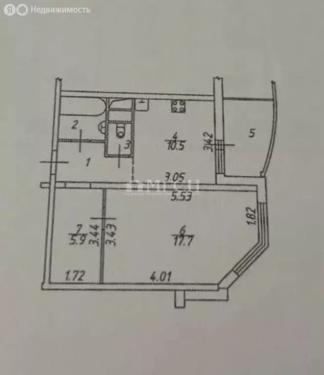 1-комнатная квартира: Химки, улица Горшина, 1 (42 м) - Фото 1