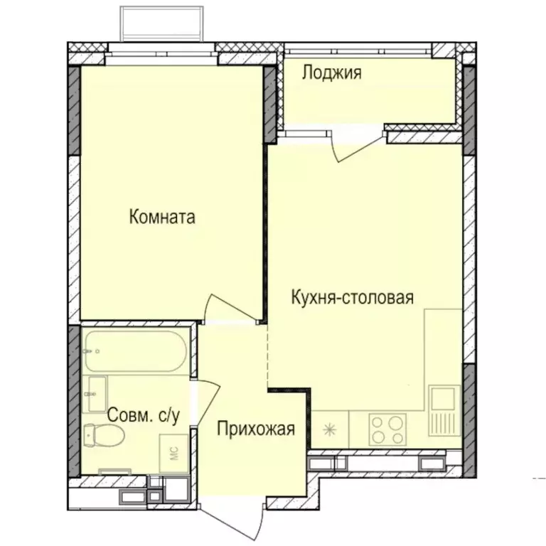 1-к кв. Удмуртия, Ижевск Автопроизводство жилрайон, Норвежский Лес ... - Фото 1