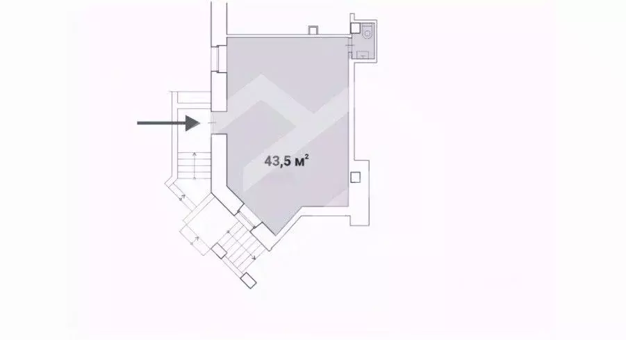 Помещение свободного назначения в Москва Братиславская ул., 15К1 (44 ... - Фото 2