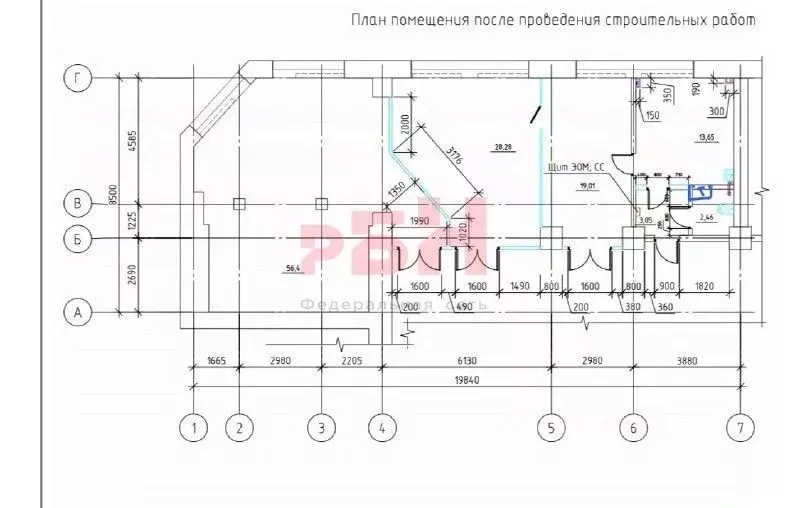 Офис в Тюменская область, Тюмень ул. Республики, 160/1 (61 м) - Фото 2