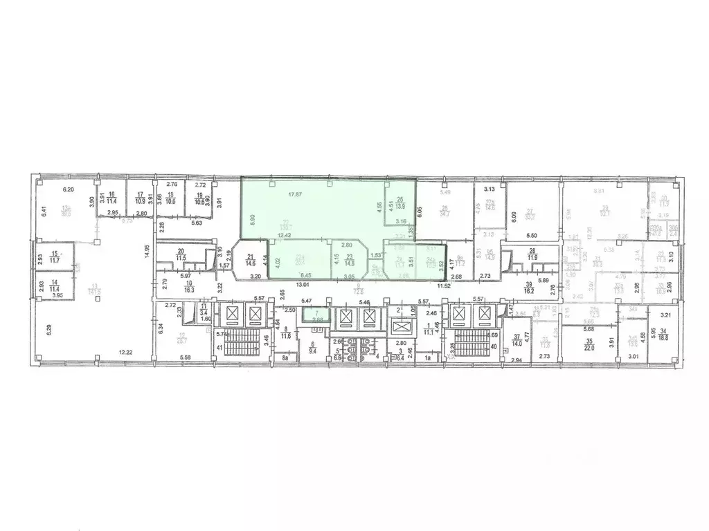 Офис в Москва Смольная ул., 24Д (206 м) - Фото 2