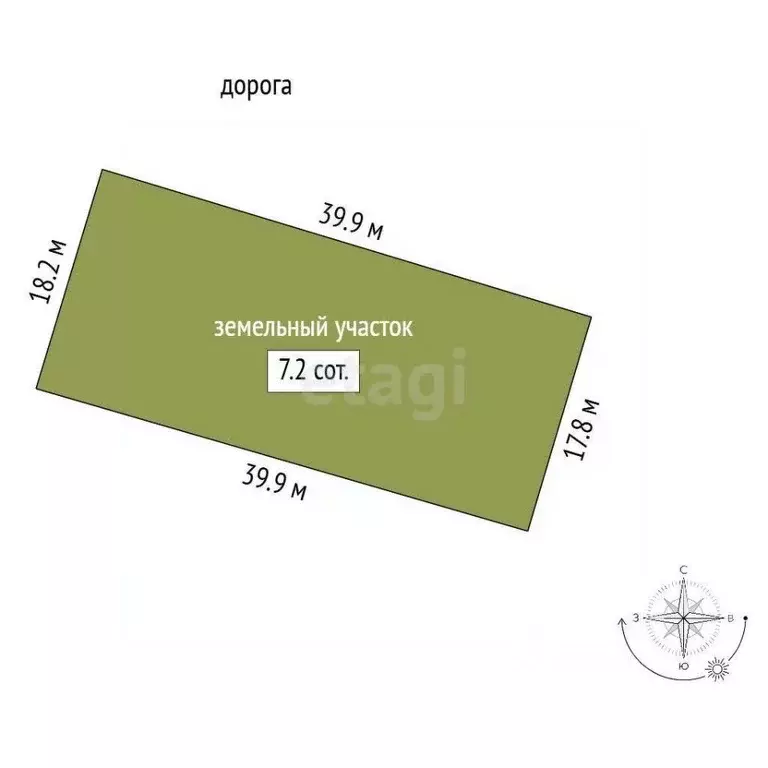 Участок в Ленинградская область, Всеволожский район, Куйвозовское ... - Фото 1