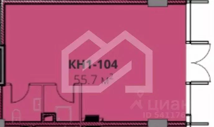 Торговая площадь в Москва ул. Гастелло, 30 (56 м) - Фото 2