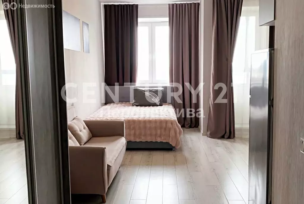 Квартира-студия: посёлок городского типа Мирный, Крымская улица, 12/11 ... - Фото 2