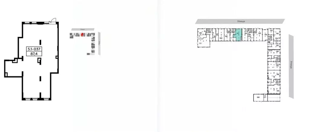 Торговая площадь в Москва просп. Прокшинский, 5 (90 м) - Фото 2