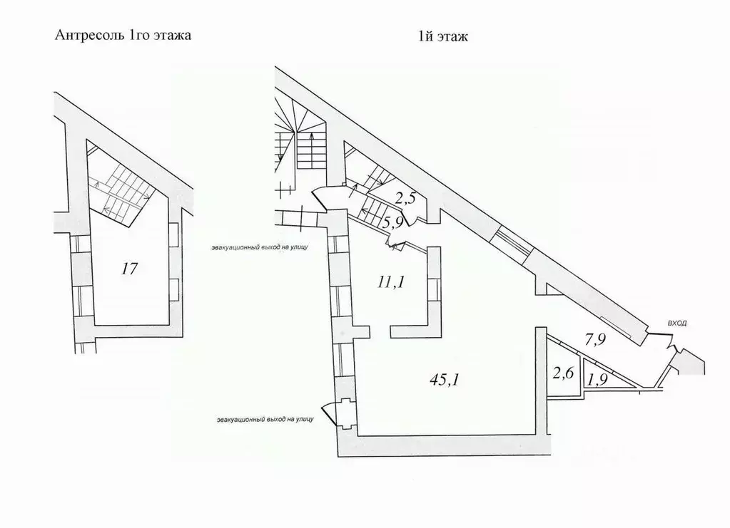 Помещение свободного назначения в Москва Октябрьская ул., 26С1 (94 м) - Фото 2