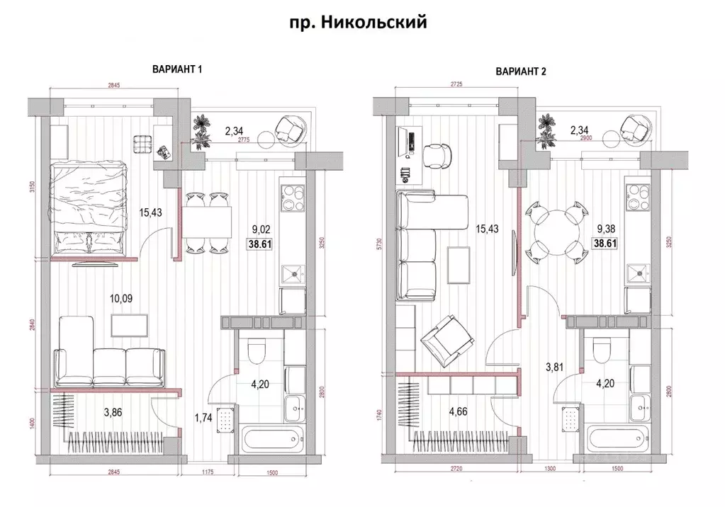 1-к кв. Архангельская область, Архангельск ул. Пахтусова, 9 (38.61 м) - Фото 0