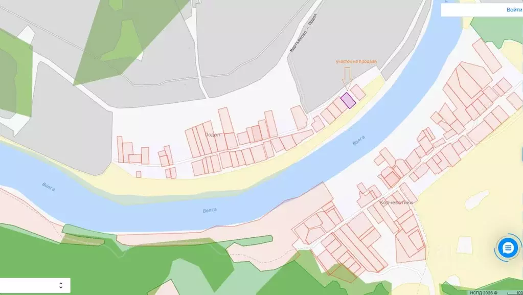 Участок в Тверская область, Старицкий муниципальный округ, д. Подол  ... - Фото 1