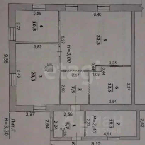 3-к кв. Белгородская область, Новый Оскол ул. Успенская, 36 (98.9 м) - Фото 2