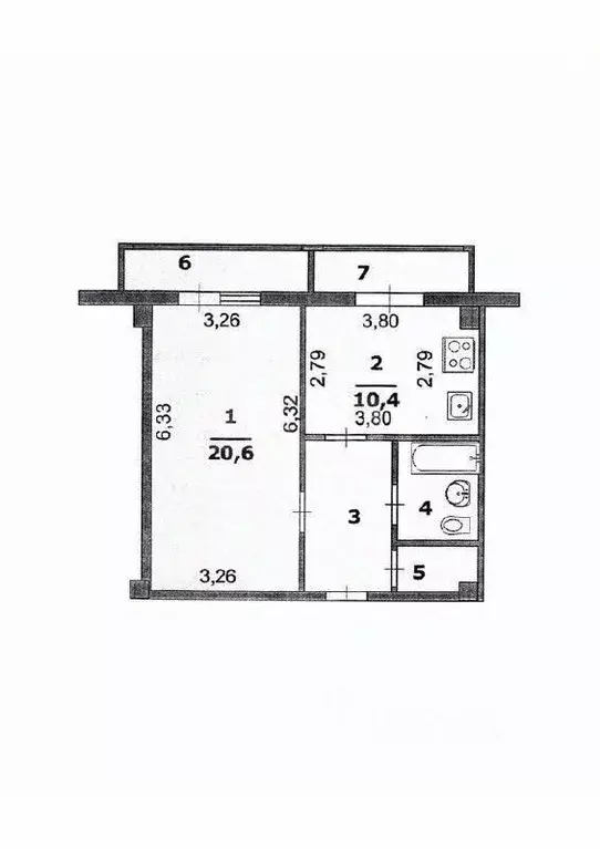 1-к кв. Белгородская область, Белгород ул. Буденного, 17г (49.4 м) - Фото 0