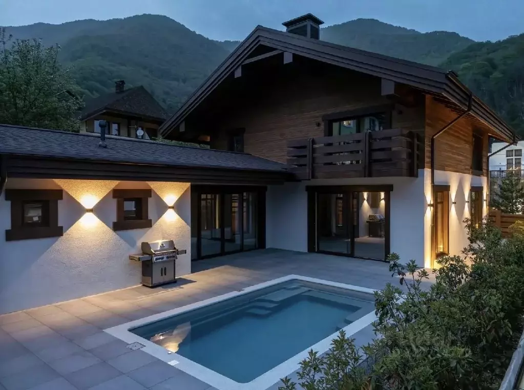 Дом в Краснодарский край, Сочи Красная Поляна пгт, ул. Заповедная, ... - Фото 2