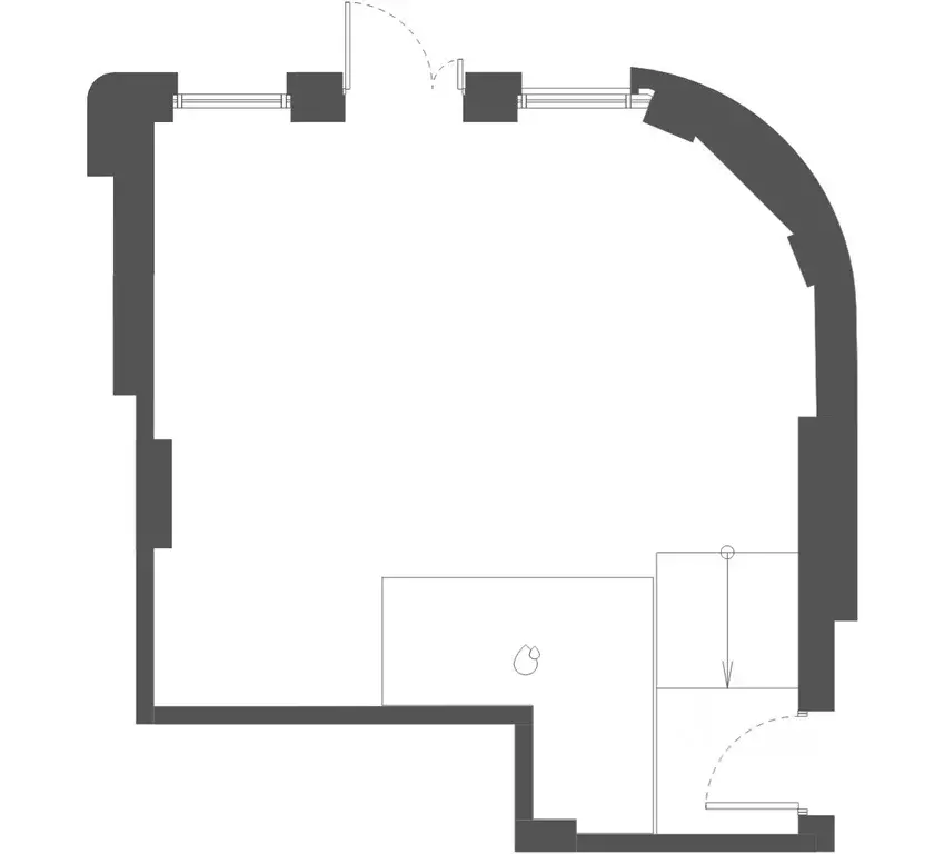 Помещение свободного назначения в Москва Красноармейская ул., 11 (182 ... - Фото 1