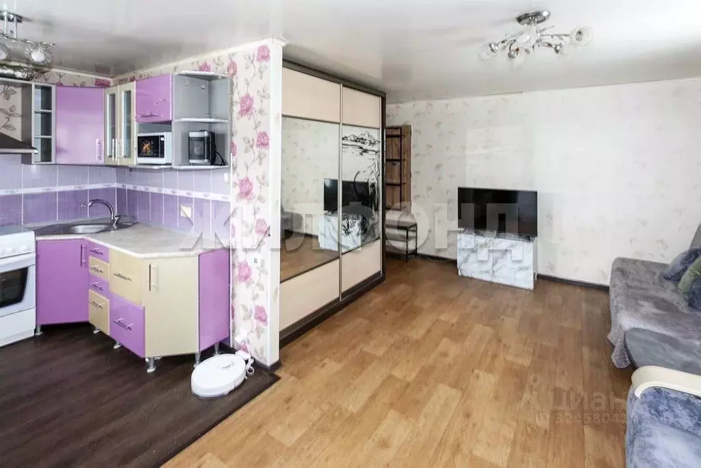 1-к кв. Алтайский край, Барнаул ул. 80-й Гвардейской Дивизии, 8 (31.2 ... - Фото 2