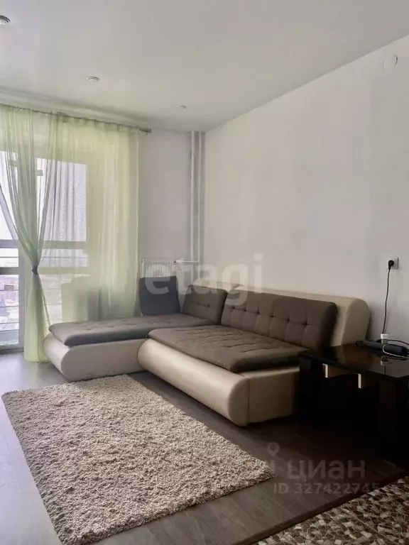 Студия Тюменская область, Тюмень Полевая ул., 109к1 (26.0 м) - Фото 1