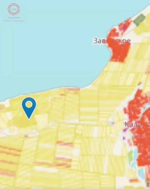 Участок в Крым, Ленинский район, Калиновское с/пос, Насыр урочище  ... - Фото 2