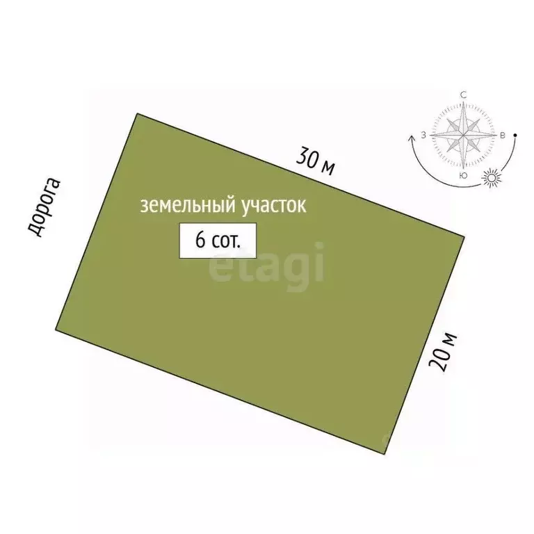 Участок в Крым, Ленинский район, Семисотское с/пос, с. Каменское ул. ... - Фото 2