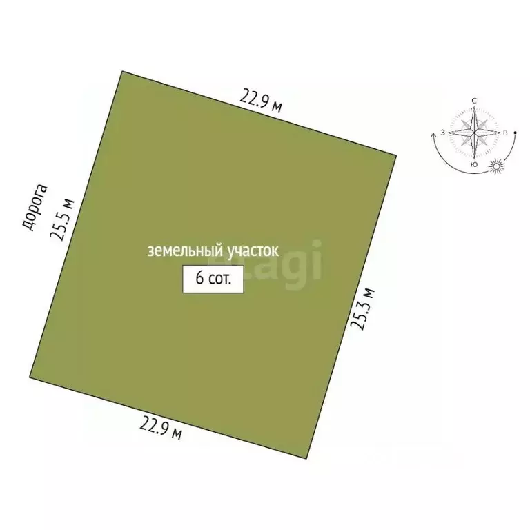 Участок в Крым, Ленинский район, Батальненское с/пос, Нептун СНТ  (6.0 ... - Фото 2