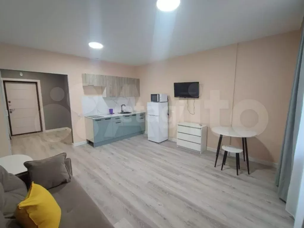 Квартира-студия, 33 м, 4/19 эт. - Фото 1