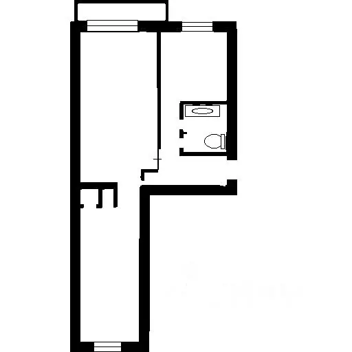 2-к кв. Тульская область, Щекино Молодежная ул, 12 (45.0 м) - Фото 1