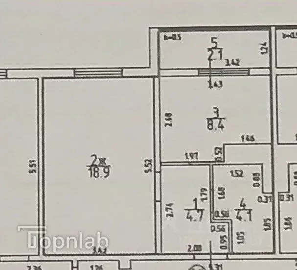 1-к кв. Калининградская область, Калининград Пригородная ул., 13к4 ... - Фото 2