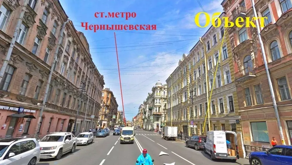 Помещение свободного назначения в Санкт-Петербург ул. Восстания, 33 ... - Фото 2