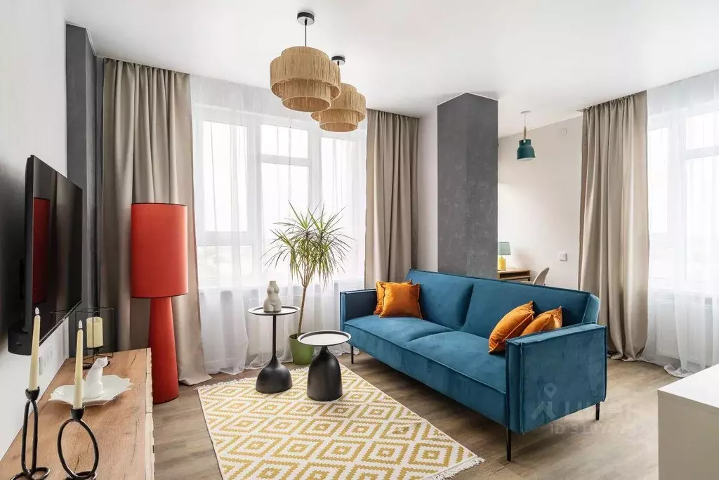Квартира, 2 комнаты, 50.4 м - Фото 0