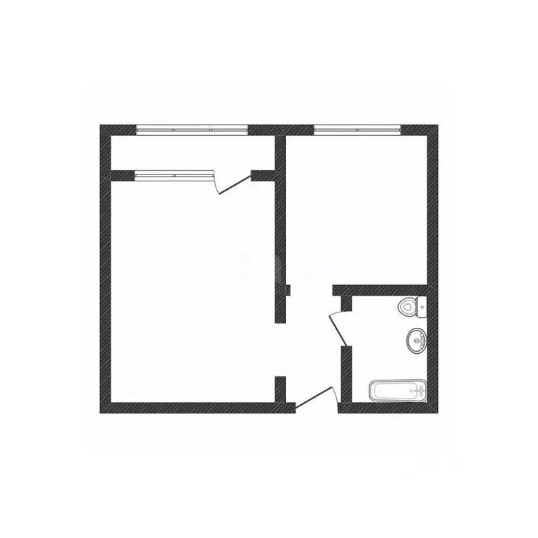 2-к кв. Алтайский край, Барнаул ул. Антона Петрова, 254 (51.6 м) - Фото 2