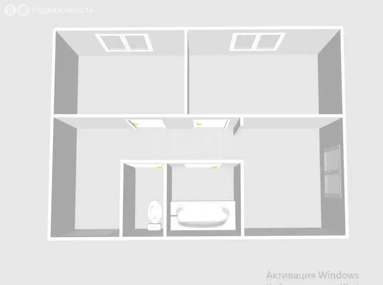 2-комнатная квартира: Березняки, Зелёная улица, 26А (45 м) - Фото 2