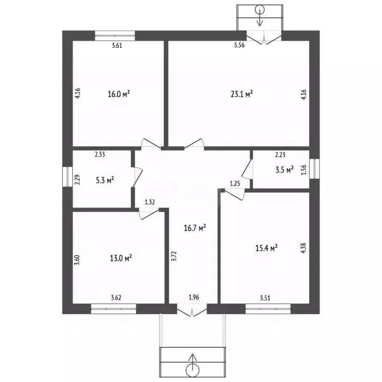 Дом в Ростовская область, Мясниковский район, с. Большие Салы ул. ... - Фото 2