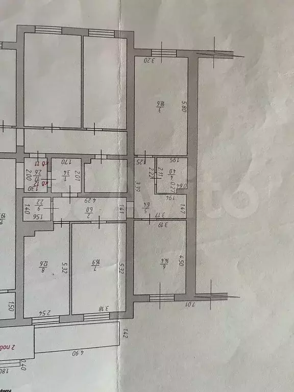 3-к. квартира, 84,5 м, 1/2 эт. - Фото 0