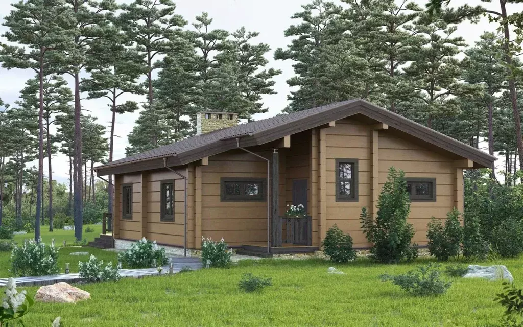 Коттедж в Ленинградская область, Приозерский район, Ромашкинское ... - Фото 2