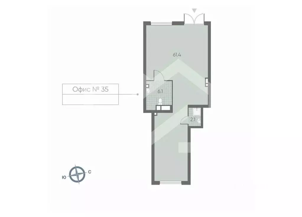 Помещение свободного назначения в Москва Производственная ул., 17 (69 ... - Фото 2