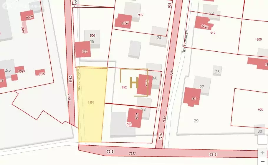 Участок в Гвардейское, Свободная улица (10 м) - Фото 2