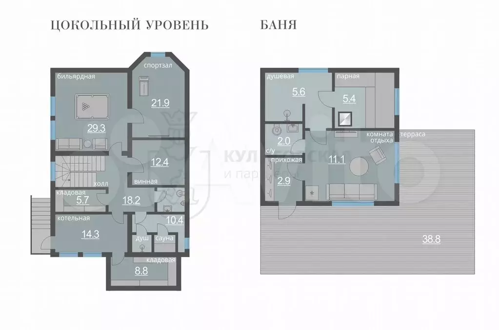 Коттедж 360 м на участке 27 сот. - Фото 1
