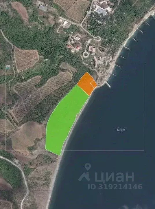 Участок в Крым, Алушта муниципальный округ, с. Лазурное ул. ... - Фото 0