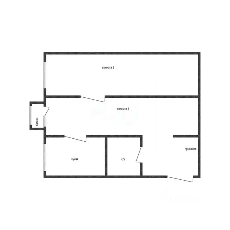 2-к кв. Приморский край, Владивосток ул. Давыдова, 28Б (43.7 м) - Фото 1