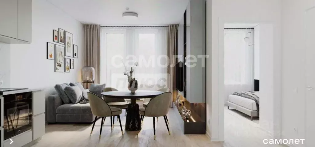 1-к кв. Ленинградская область, Ломоносовский район, Лаголовское с/пос, ... - Фото 1